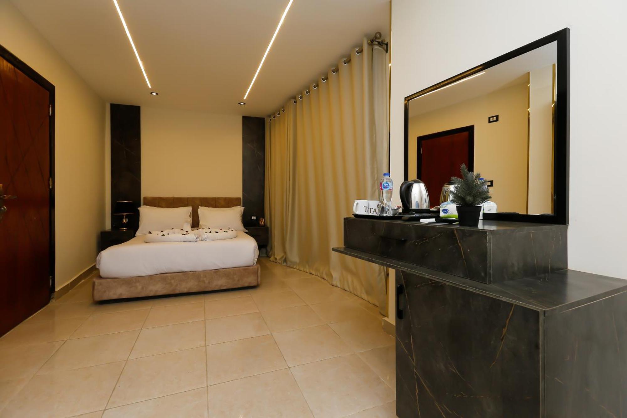 Taj Pyramids View Inn Kafret el-Gabal Kültér fotó