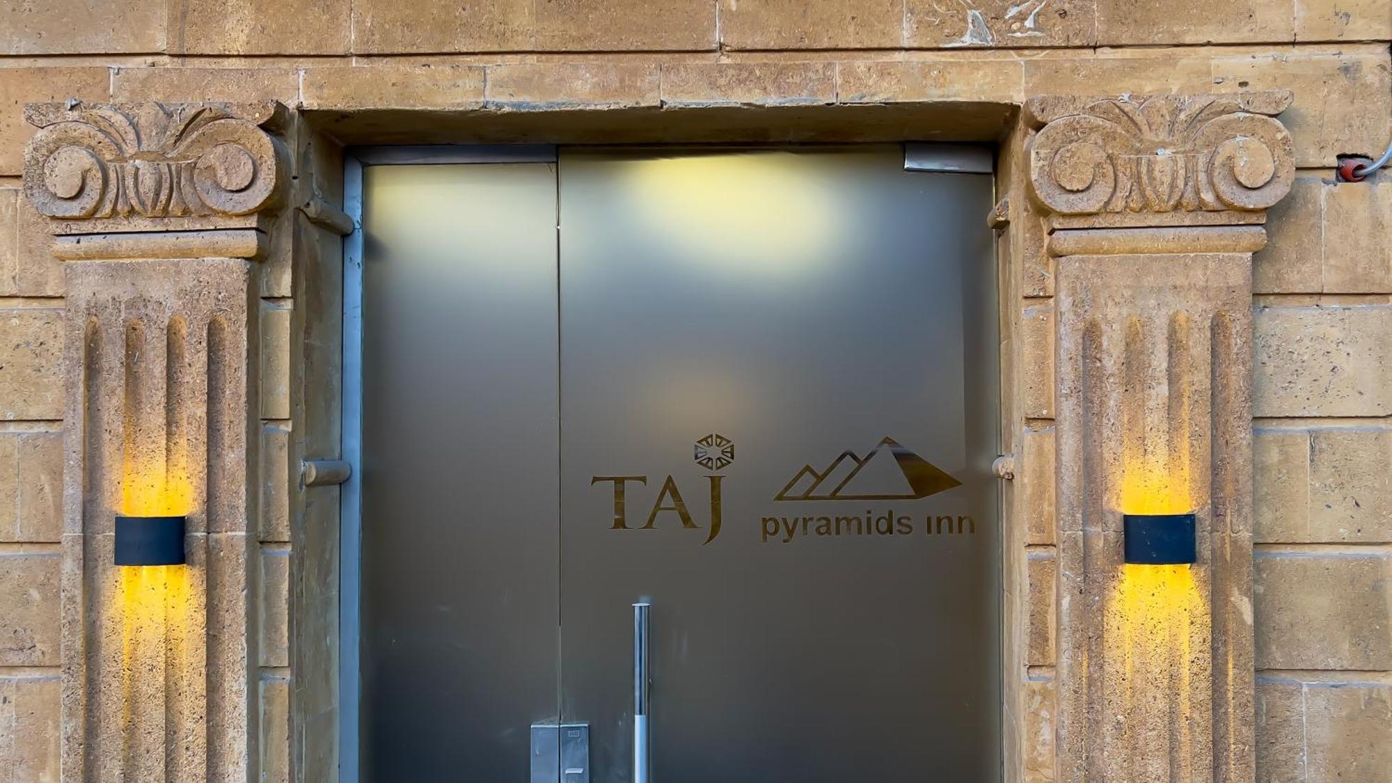 Taj Pyramids View Inn Kafret el-Gabal Kültér fotó