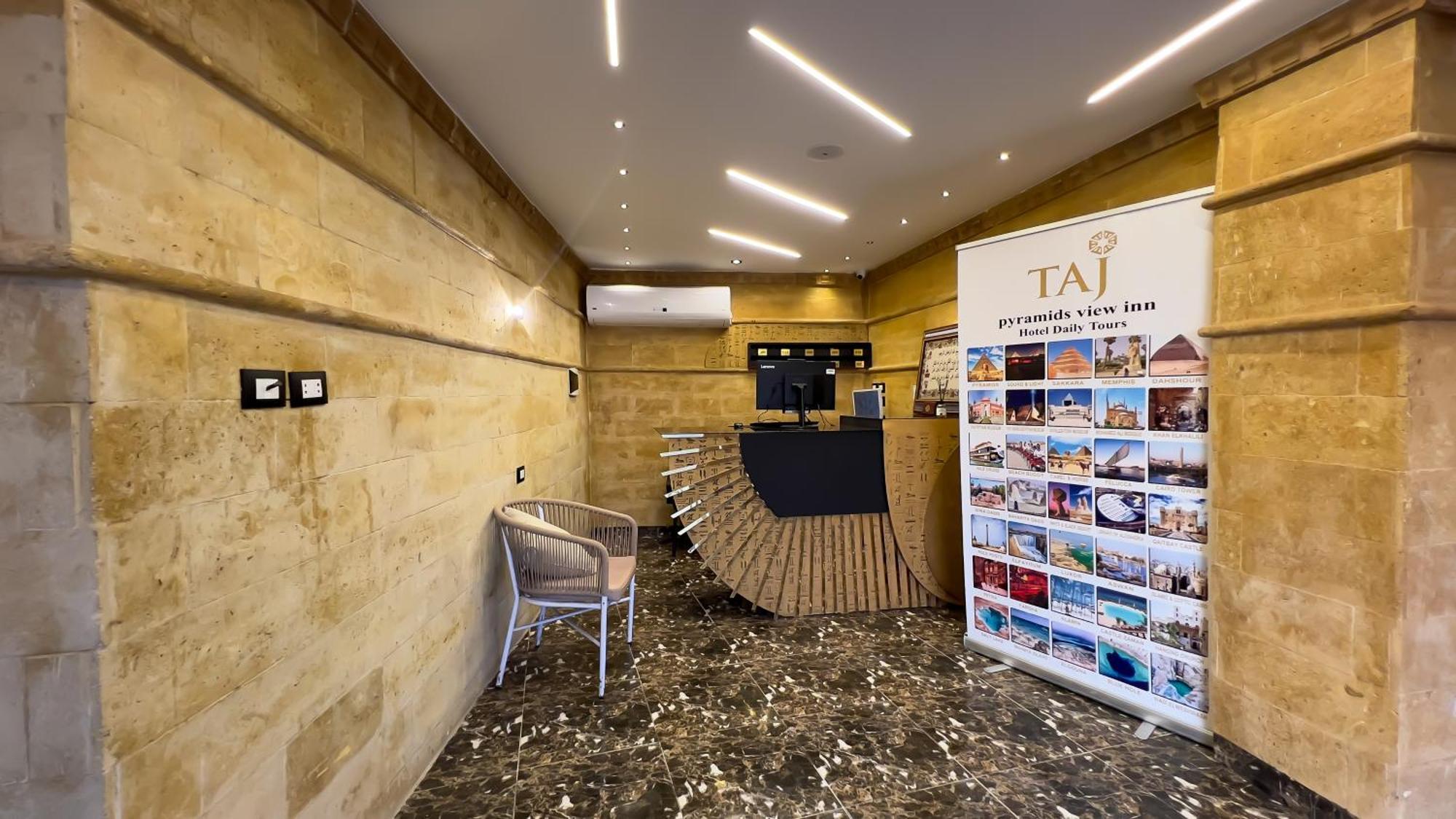 Taj Pyramids View Inn Kafret el-Gabal Kültér fotó